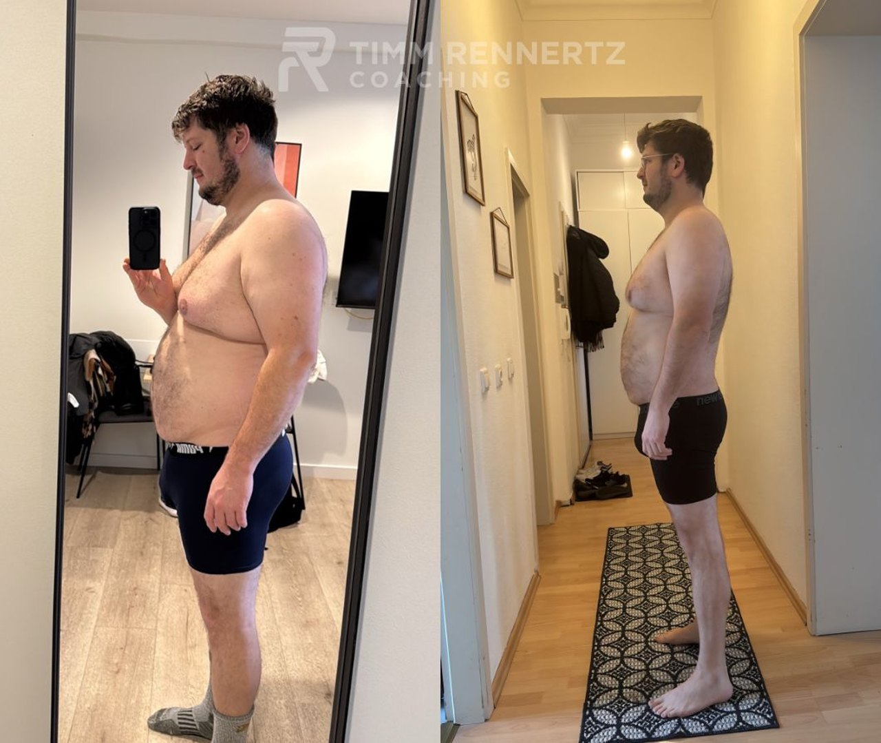 Vorher-Nachher-Vergleich der Transformation von Chad